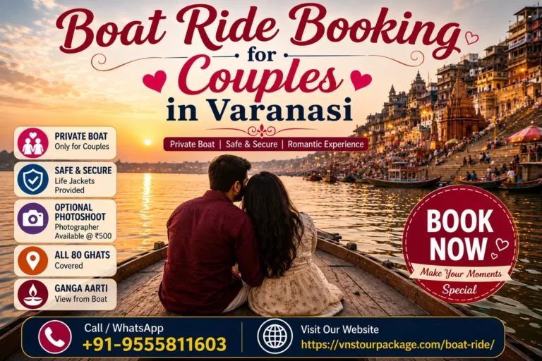 Boat Ride Booking for Couples in Varanasi